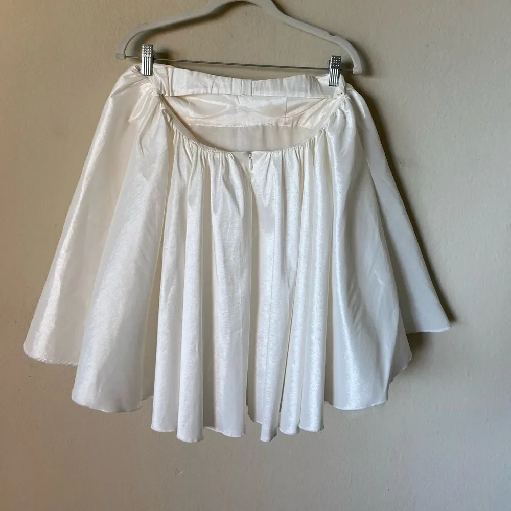 For Love & Lemons Clara Mini White Dress Size XS - Picture 8 of 10